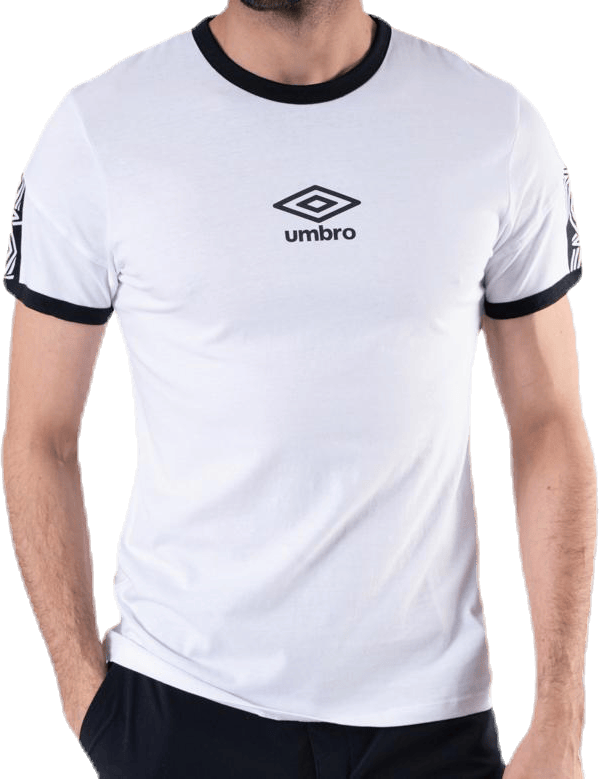 Ringer Taped Logo Tee White - Bild 5