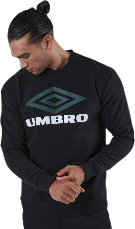 Large Logo Sweat Black, Male, Kleding, Overhemden, Voetbal, Zwart, S