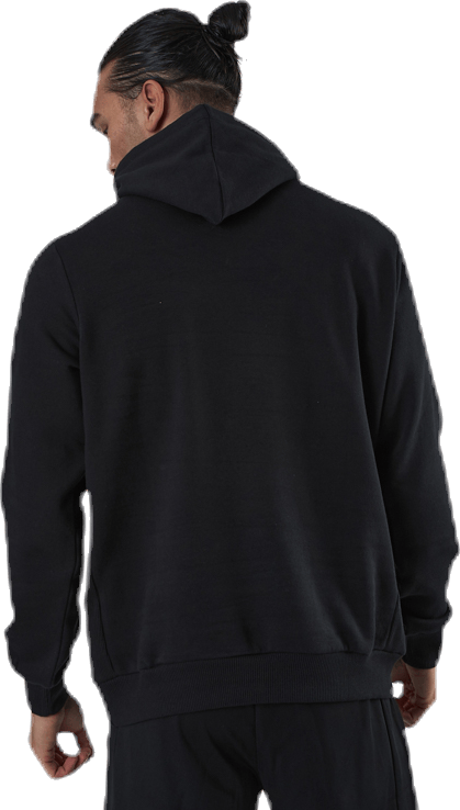 Sleeve Print Hoodie Black - Bild 3