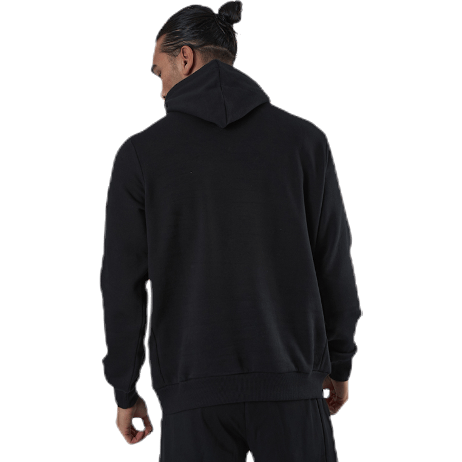 Sleeve Print Hoodie Black - Bild 3