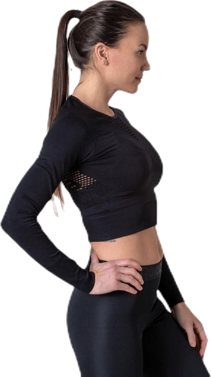 Studio Seamless Long Sleeve Black - Bild 2