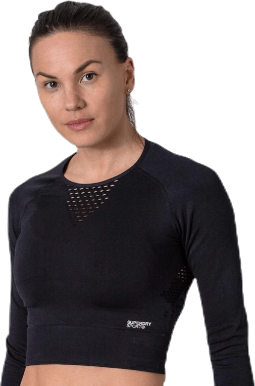 Studio Seamless Long Sleeve Black - Bild 4