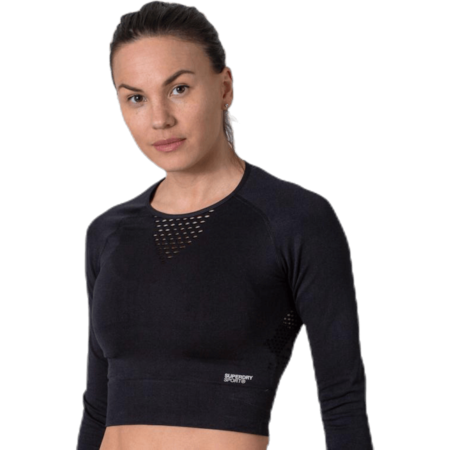 Studio Seamless Long Sleeve Black - Bild 4