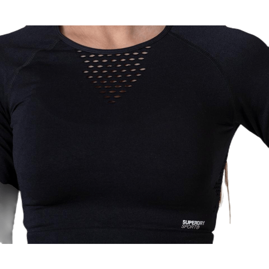 Studio Seamless Long Sleeve Black - Bild 5