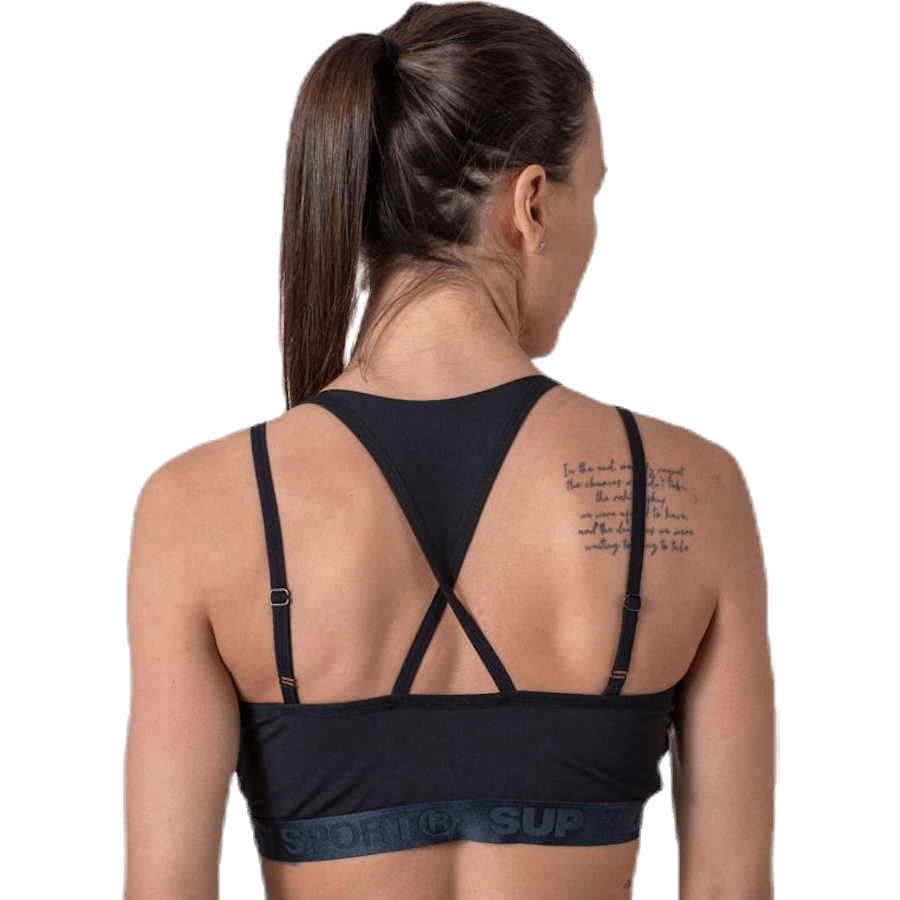 Studio Strappy Bra Black - Bild 3