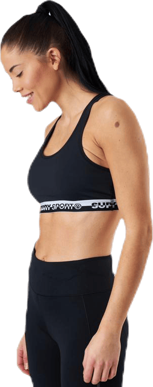 Training Essential Bra Black, Female, Vêtements, Soutien-gorge de sport, Noir, L