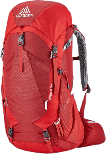 Amber 34 Red, Female, Equipment, bags & backpacks, Red, 34 L