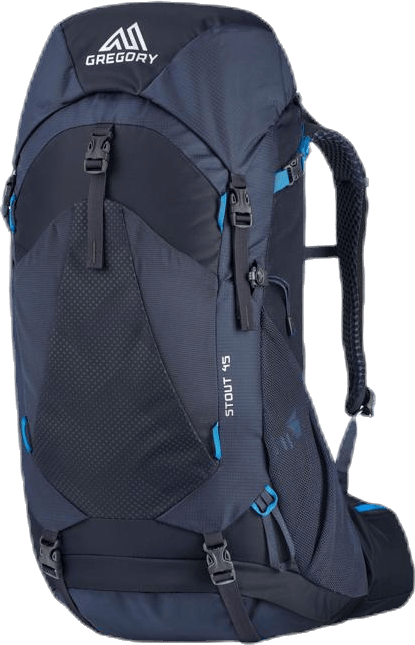 Stout 45 Blue, Male, Apparatuur, tassen & rugzakken, Blauw, 45 L