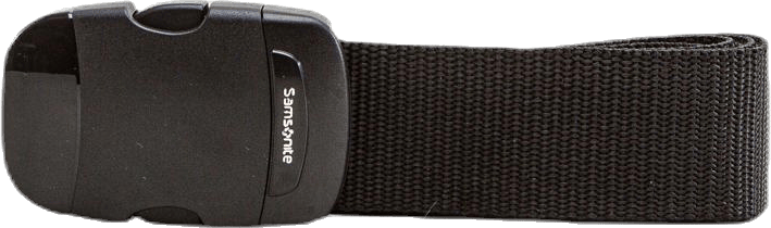 Luggage Strap 38mm Black, Unisex, Equipment, bags & backpacks, Black, ONESIZE