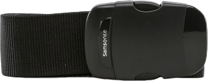 Luggage Strap 50mm Black, Unisex, Apparatuur, tassen & rugzakken, Zwart, ONESIZE