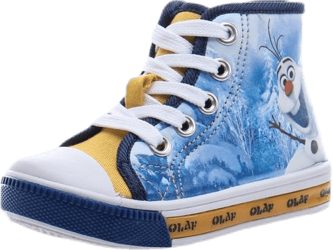 Frost Olaf High Sneaker "Light Up" Blue/White, Unisex, Sko, Boots, Blå/Hvit, EU 25