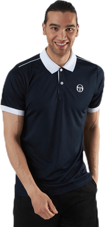 Club Tech Polo Blue/White