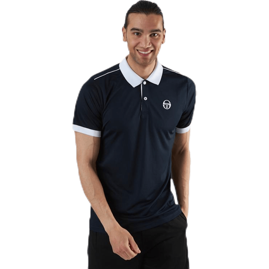 Club Tech Polo Blue/White