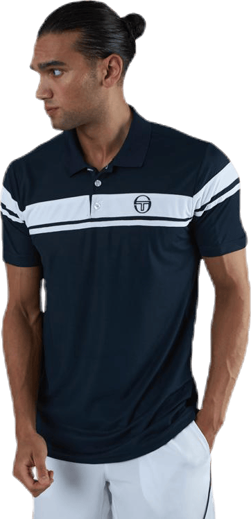 Young Line Pro Polo Blue/White