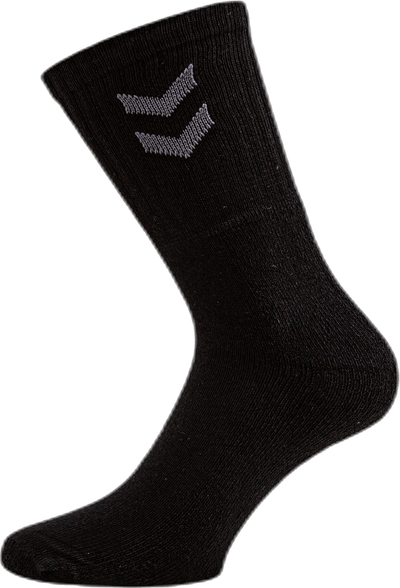 3-Pack Basic Sock Black, Unisex, Kläder, Strumpor, Träning, Svart, 41-45