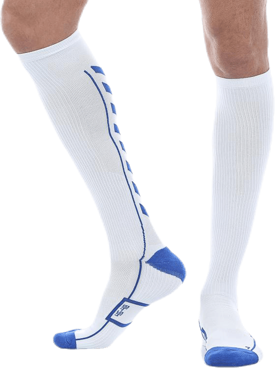 Tech Indoor Sock High Blue/White