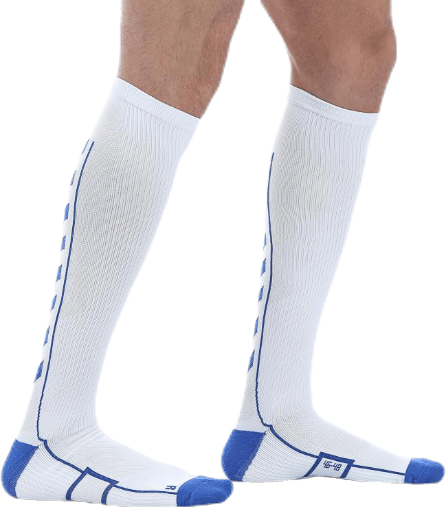 Tech Indoor Sock High Blue/White