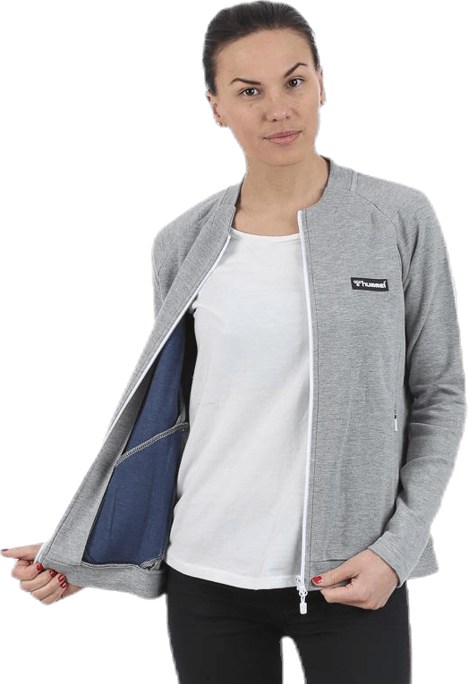 Kate Zip Jacket Grey - Bild 4