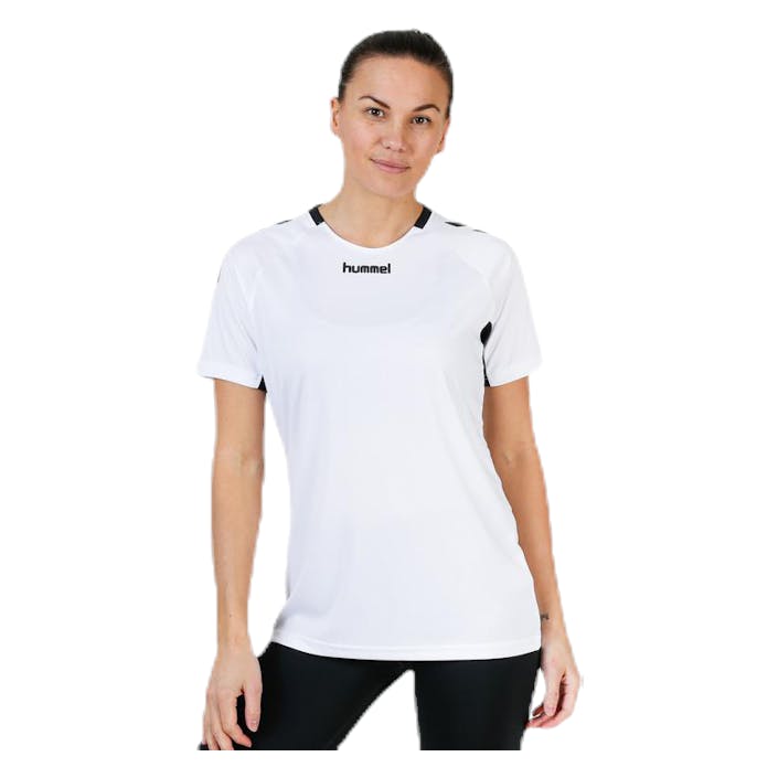 Core Team Jersey W s/s White, Female, Odzież, Podkoszulek, Piłka nożna, Biały, XS