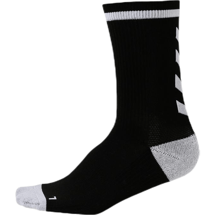 Elite Indoor Sock Low White/Black
