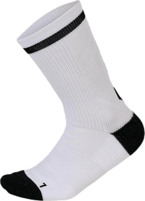 Elite Indoor Sock Low White/Black, Unisex, Abbigliamento, Calzini, Calcio, Bianca/Nero, 46/48