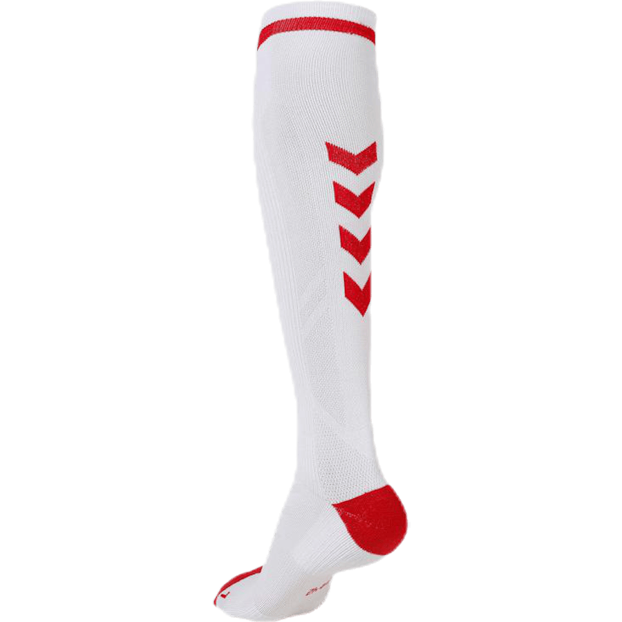 Elite Indoor Sock High White/Red - Bild 3