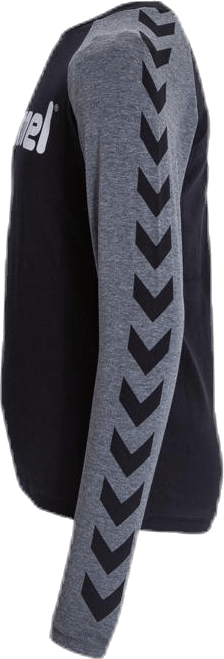 Boys T-Shirt LS Black/Grey - Bild 2