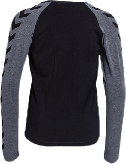 Boys T-Shirt LS Black/Grey - Bild 3