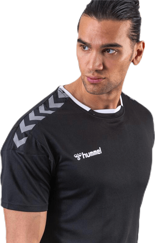 Authentic Poly Jersey White/Black - Bild 2