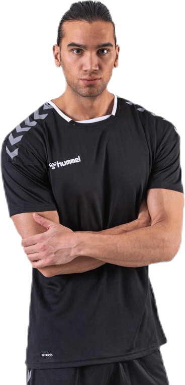 Authentic Poly Jersey White/Black - Bild 3