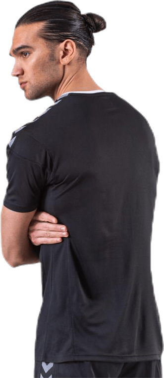 Authentic Poly Jersey White/Black - Bild 4