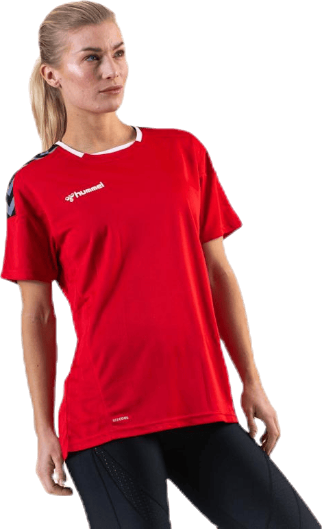 Authentic Poly Jersey Red - Bild 3