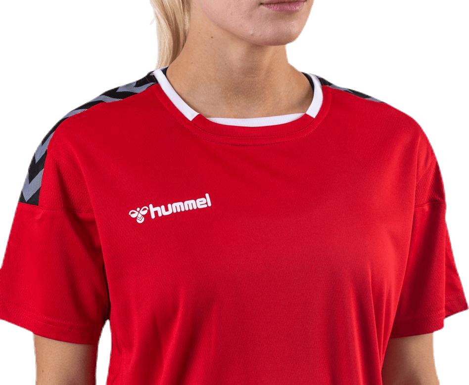 Authentic Poly Jersey Red - Bild 4