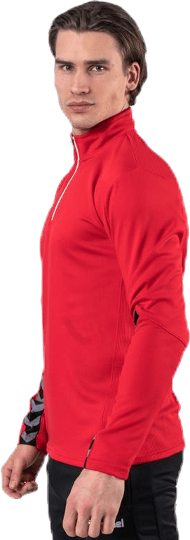 Authentic Half Zip Sweatshirt Red - Bild 2