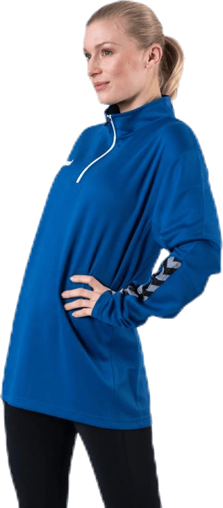 Authentic Half Zip Sweatshirt Blue - Bild 2