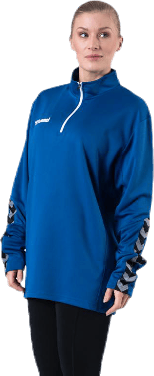 Authentic Half Zip Sweatshirt Blue - Bild 3
