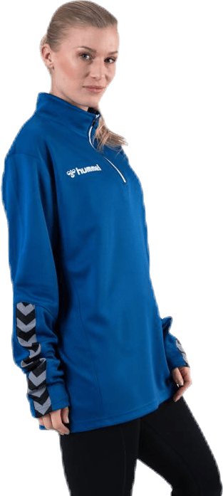 Authentic Half Zip Sweatshirt Blue - Bild 5