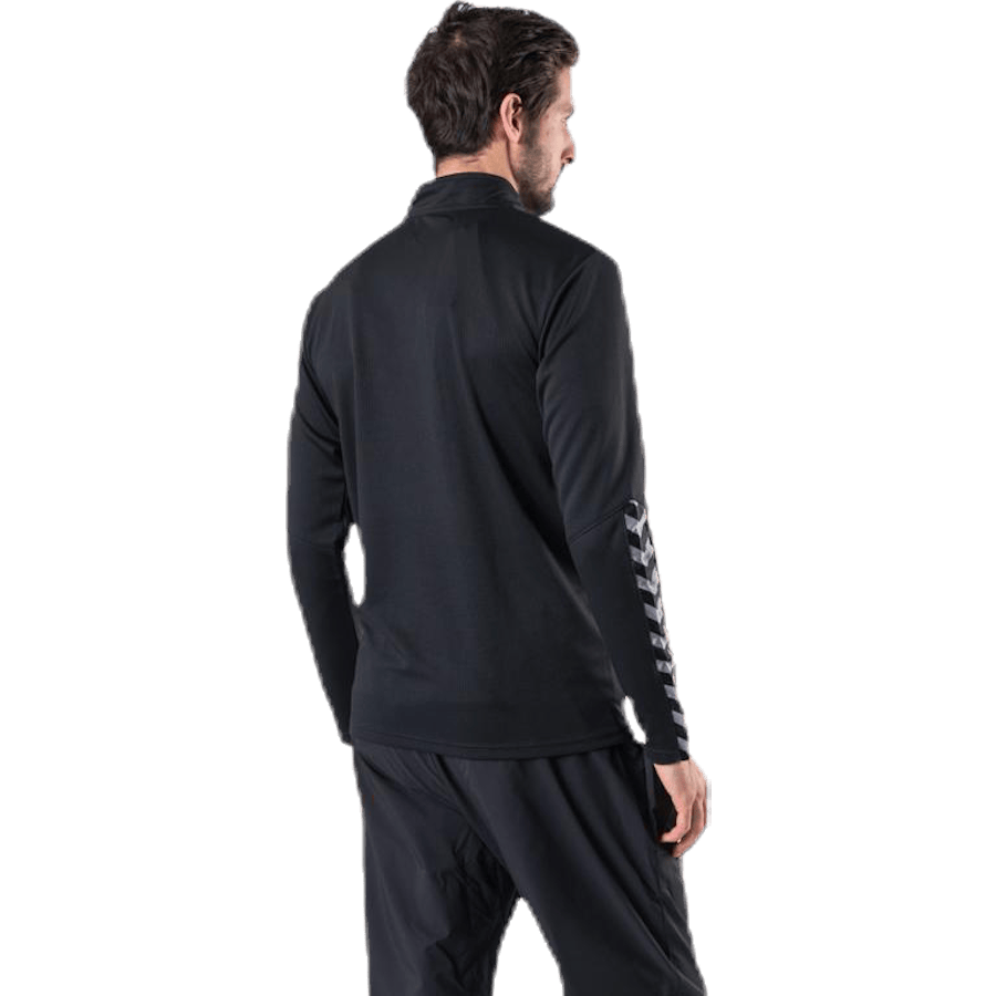 Authentic Half Zip Sweatshirt White/Black - Bild 3