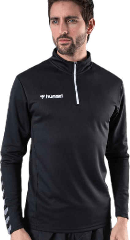 Authentic Half Zip Sweatshirt White/Black - Bild 6