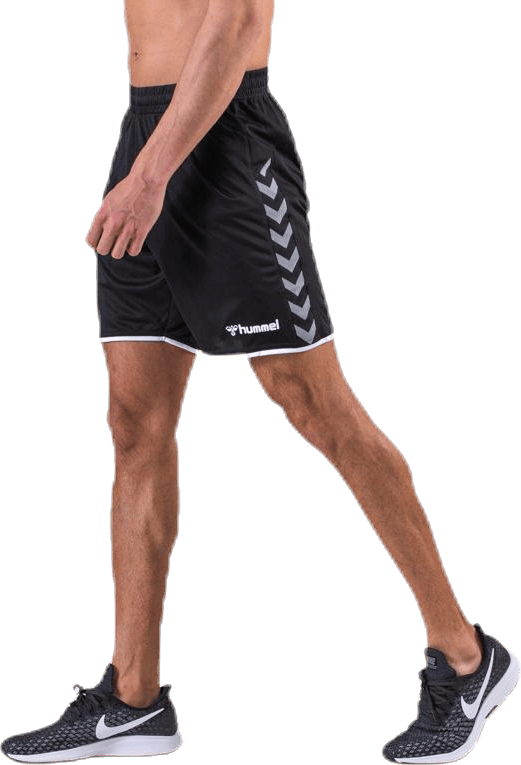 Authentic Poly Shorts White/Black - Bild 4