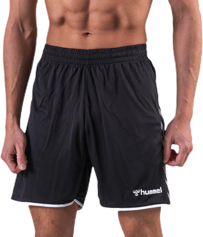 Authentic Poly Shorts White/Black - Bild 6