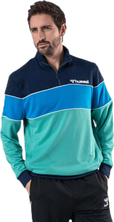 Liam HZ Sweatshirt Blue/Green - Bild 4