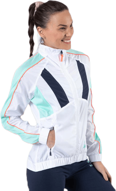 Trophy Zip Jacket White - Bild 2