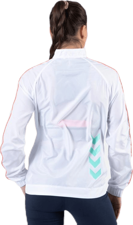 Trophy Zip Jacket White - Bild 3