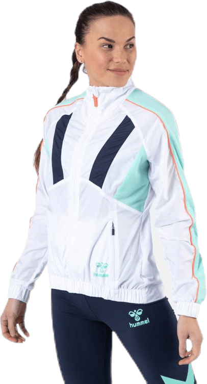 Trophy Zip Jacket White - Bild 4