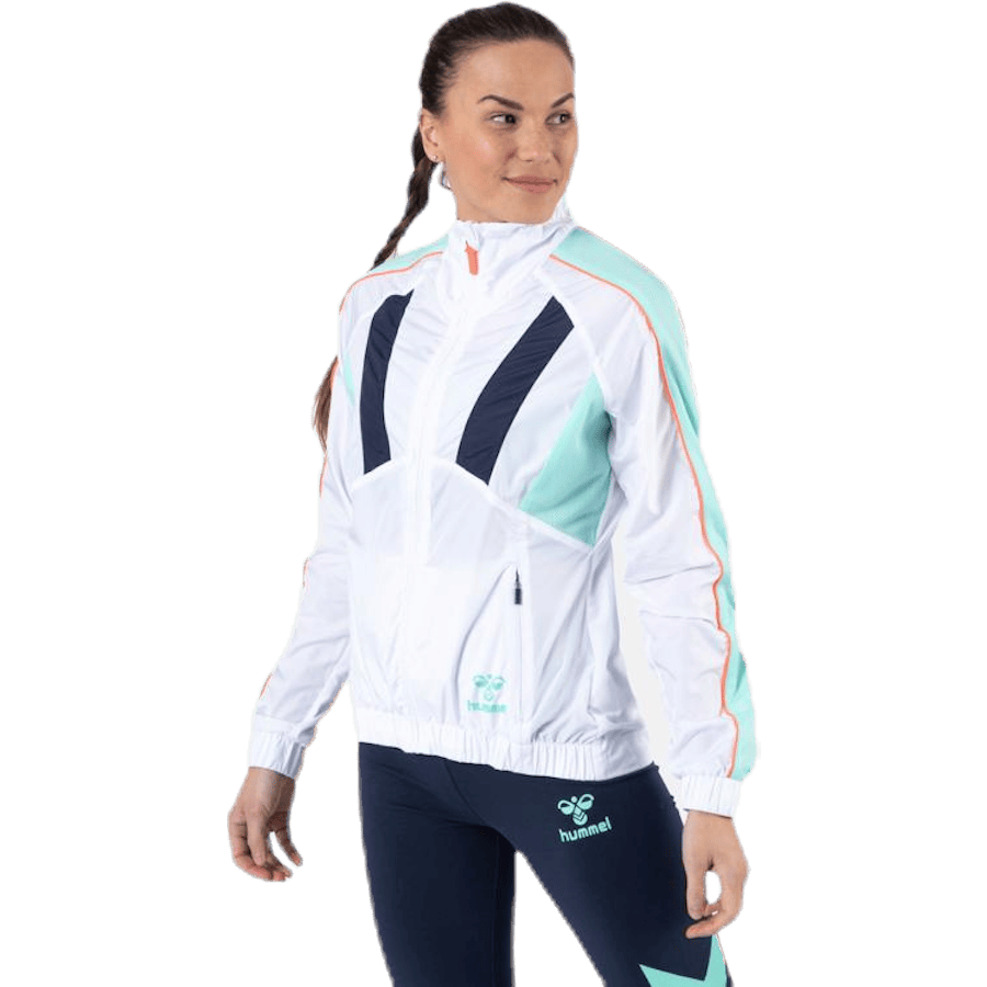 Trophy Zip Jacket White - Bild 4