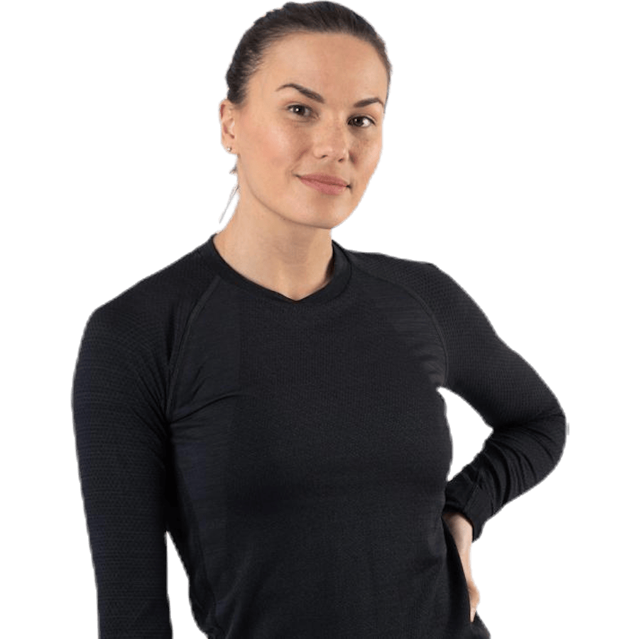 Clea Seamless LS Black