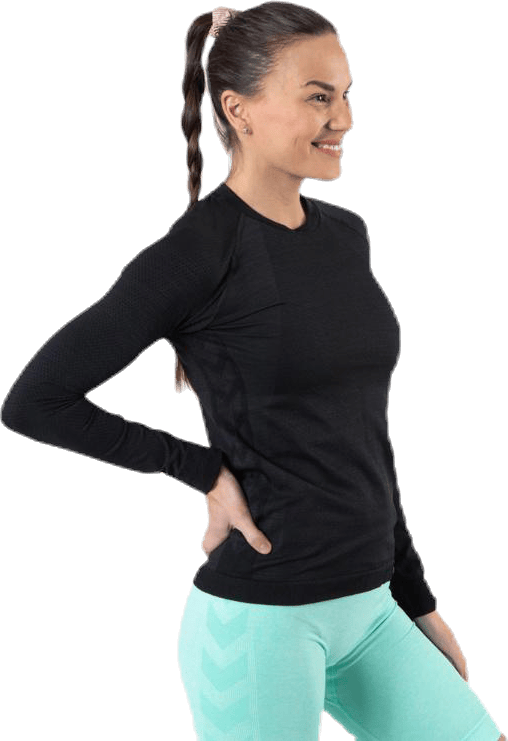 Clea Seamless LS Black - Bild 2