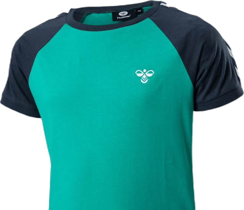 Svend Junior T-Shirt Blue/Green - Bild 4