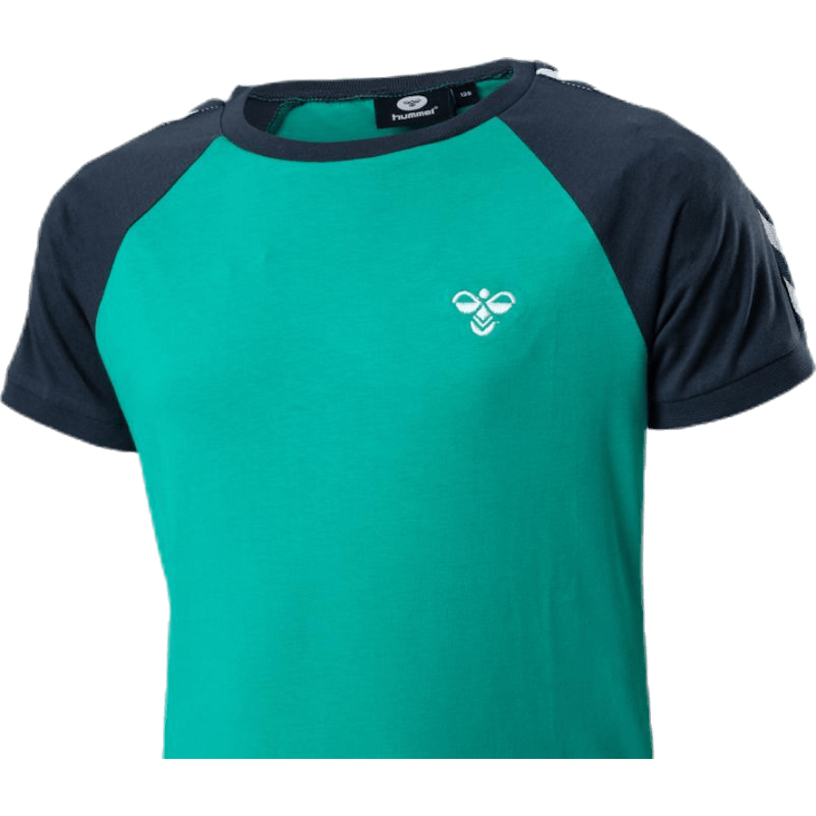 Svend Junior T-Shirt Blue/Green - Bild 4